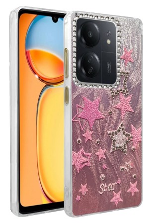 LRZ02 Xiaomi Redmi 13C Kılıf Blade Aynalı Desenli Kapak - Desen 7&hellip;