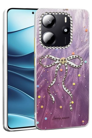 LRZ02 Xiaomi Redmi Note 14 4G Kılıf Blade Aynalı Desenli Kapak - Desen &hellip;