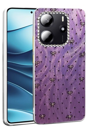 LRZ02 Xiaomi Redmi Note 14 4G Kılıf Blade Aynalı Desenli Kapak - Desen &hellip;