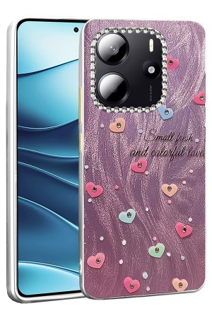 LRZ02 Xiaomi Redmi Note 14 4G Kılıf Blade Aynalı Desenli Kapak - Desen &hellip;