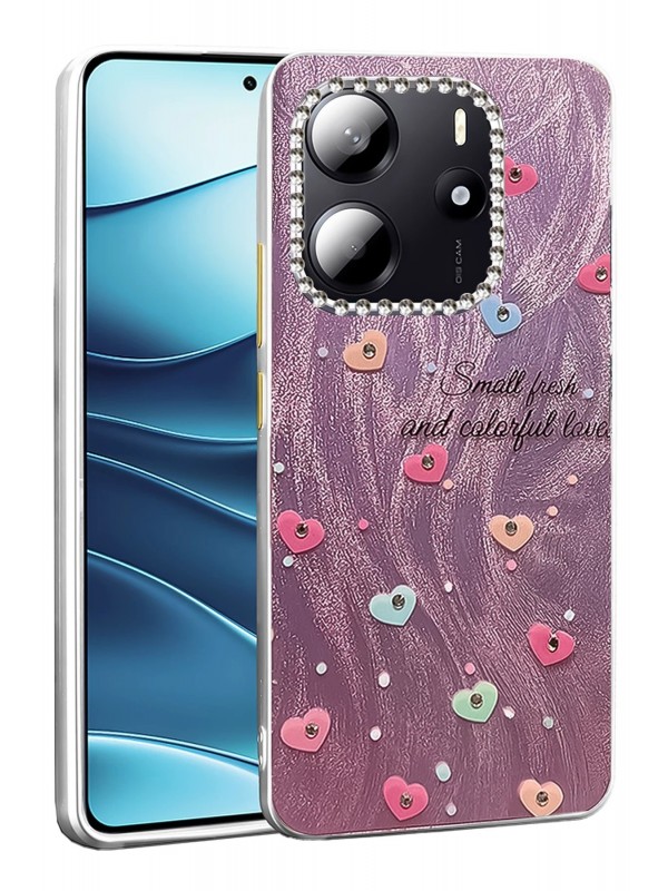 LRZ02 Xiaomi Redmi Note 14 4G Kılıf Blade Aynalı Desenli Kapak - Desen &hellip;