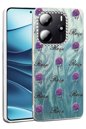 LRZ02 Xiaomi Redmi Note 14 4G Kılıf Blade Aynalı Desenli Kapak - Desen &hellip;