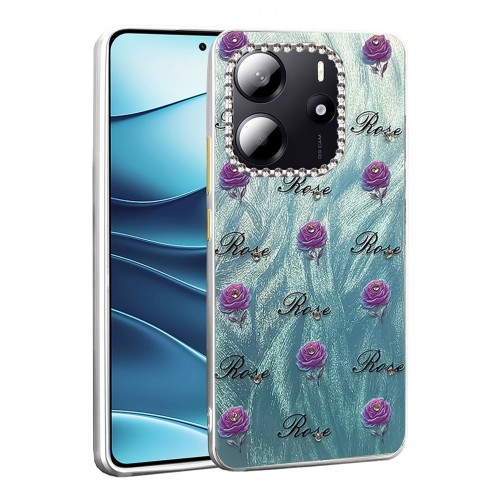 LRZ02 Xiaomi Redmi Note 14 4G Kılıf Blade Aynalı Desenli Kapak - Desen 9