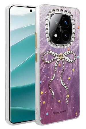 LRZ02 Xiaomi Redmi Note 14 Pro 4G Kılıf Blade Aynalı Desenli Kapak - De&hellip;