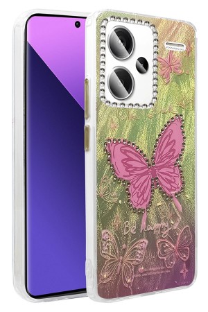 LRZ02 Xiaomi Redmi Note 13 Pro Plus Kılıf Blade Aynalı Desenli Kapak - &hellip;