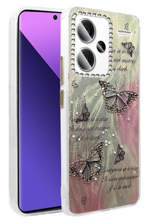 LRZ02 Xiaomi Redmi Note 13 Pro Plus Kılıf Blade Aynalı Desenli Kapak - &hellip;