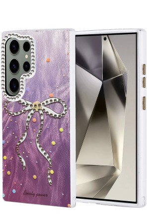 LRZ02 Samsung Galaxy S23 Ultra Kılıf Blade Aynalı Desenli Kapak - Desen&hellip;