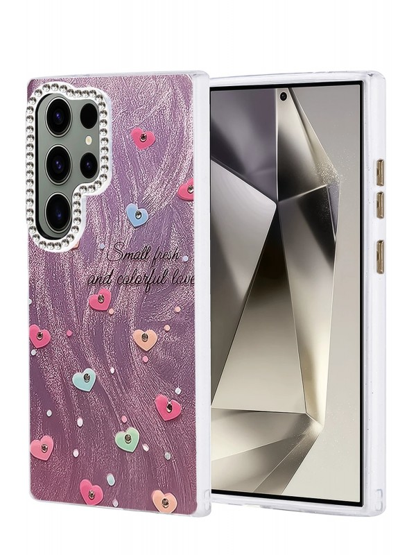 LRZ02 Samsung Galaxy S23 Ultra Kılıf Blade Aynalı Desenli Kapak - Desen&hellip;