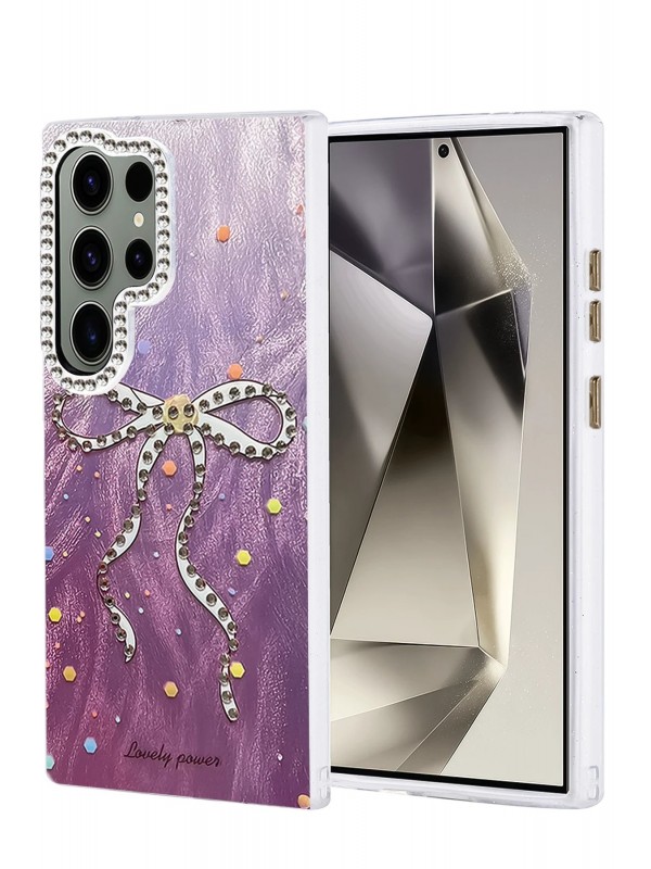 LRZ02 Samsung Galaxy S24 Ultra Kılıf Blade Aynalı Desenli Kapak - Desen&hellip;