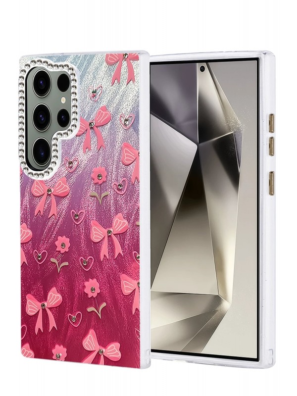 LRZ02 Samsung Galaxy S24 Ultra Kılıf Blade Aynalı Desenli Kapak - Desen&hellip;