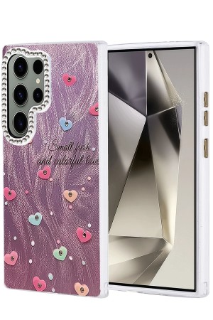 LRZ02 Samsung Galaxy S24 Ultra Kılıf Blade Aynalı Desenli Kapak - Desen&hellip;