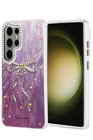 LRZ02 Samsung Galaxy S25 Ultra Kılıf Blade Aynalı Desenli Kapak - Desen&hellip;