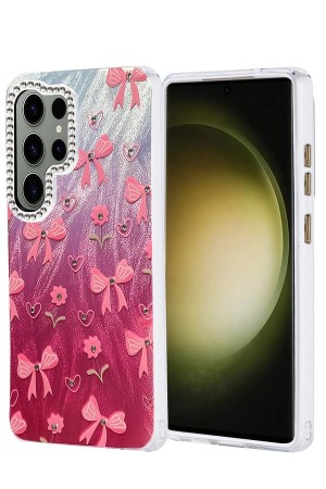 LRZ02 Samsung Galaxy S25 Ultra Kılıf Blade Aynalı Desenli Kapak - Desen&hellip;