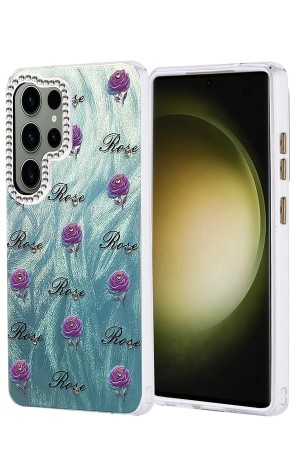 LRZ02 Samsung Galaxy S25 Ultra Kılıf Blade Aynalı Desenli Kapak - Desen&hellip;