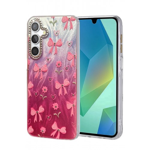 LRZ02 Samsung Galaxy S25 Kılıf Blade Aynalı Desenli Kapak - Desen 3