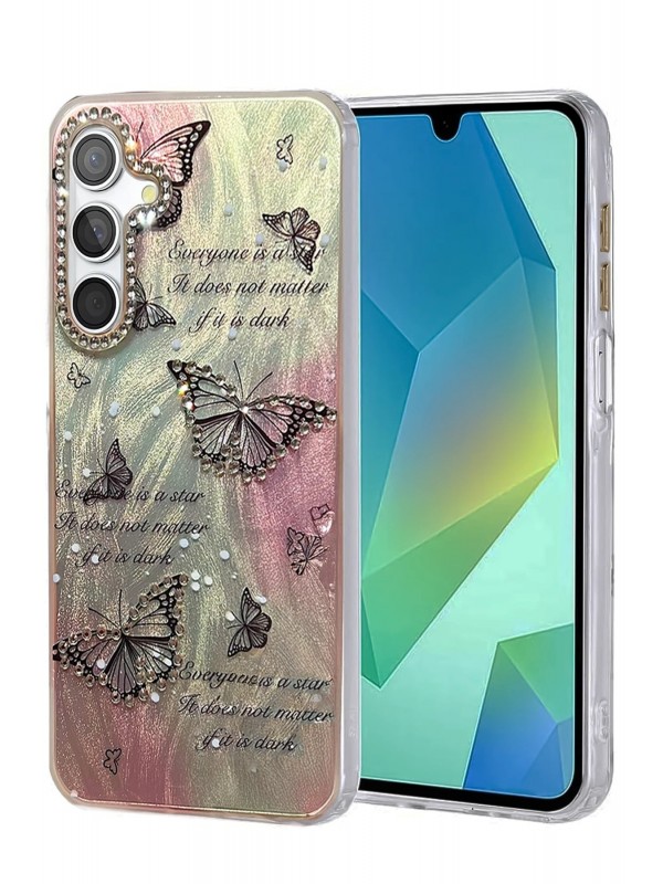 LRZ02 Samsung Galaxy S25 Kılıf Blade Aynalı Desenli Kapak - Desen 6&hellip;