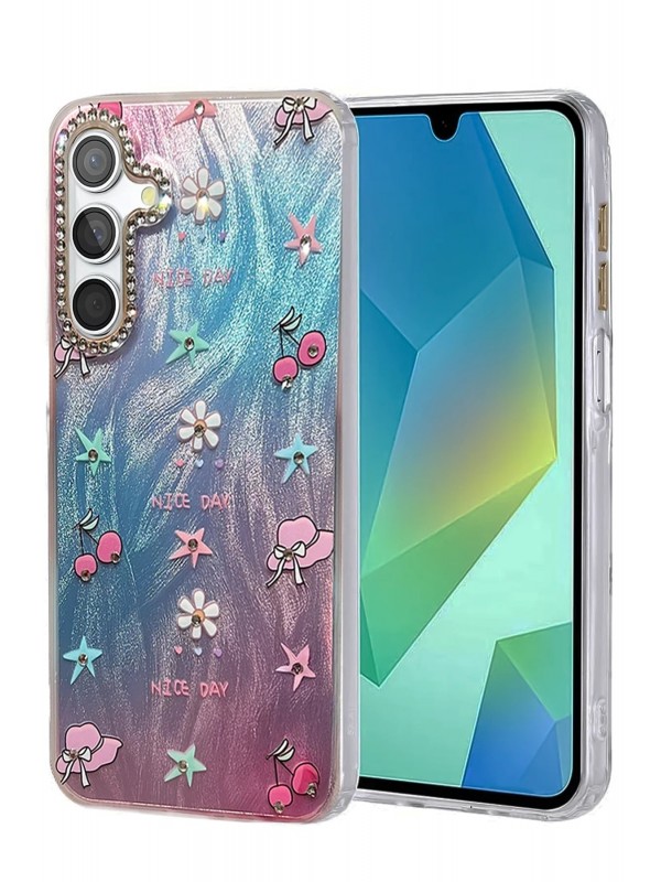 LRZ02 Samsung Galaxy S25 Plus Kılıf Blade Aynalı Desenli Kapak - Desen &hellip;