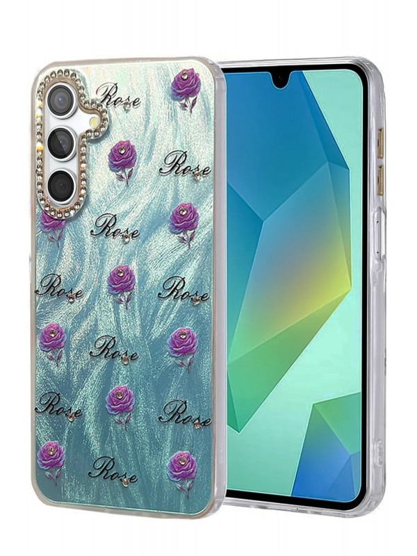 LRZ02 Samsung Galaxy A15 4G Kılıf Blade Aynalı Desenli Kapak - Desen 9&hellip;