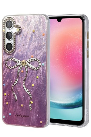 LRZ02 Samsung Galaxy A24 4G Kılıf Blade Aynalı Desenli Kapak - Desen 1&hellip;