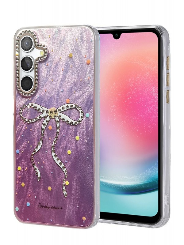 LRZ02 Samsung Galaxy A24 4G Kılıf Blade Aynalı Desenli Kapak - Desen 1&hellip;