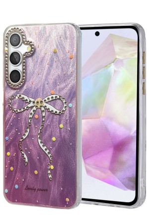 LRZ02 Samsung Galaxy A35 5G Kılıf Blade Aynalı Desenli Kapak - Desen 1&hellip;