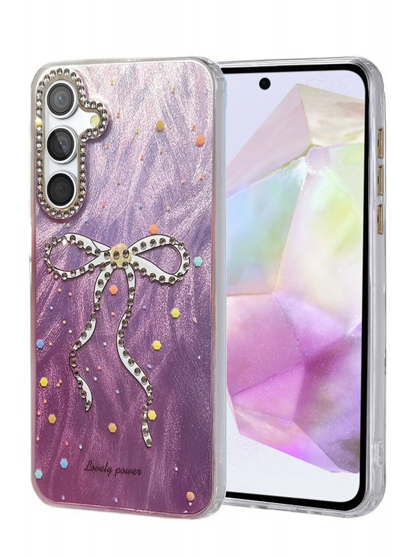 LRZ02 Samsung Galaxy A35 5G Kılıf Blade Aynalı Desenli Kapak - Desen 1&hellip;