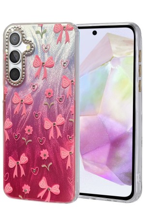 LRZ02 Samsung Galaxy A35 5G Kılıf Blade Aynalı Desenli Kapak - Desen 3&hellip;