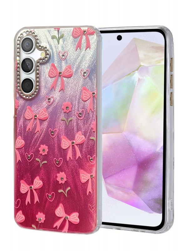 LRZ02 Samsung Galaxy A35 5G Kılıf Blade Aynalı Desenli Kapak - Desen 3&hellip;