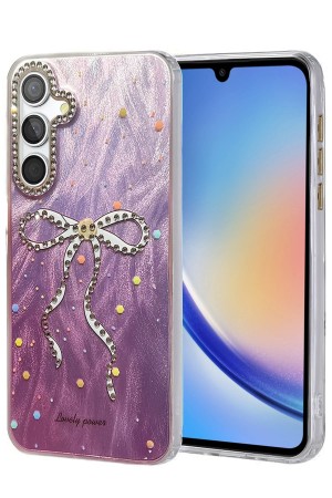 LRZ02 Samsung Galaxy A34 5G Kılıf Blade Aynalı Desenli Kapak - Desen 1&hellip;