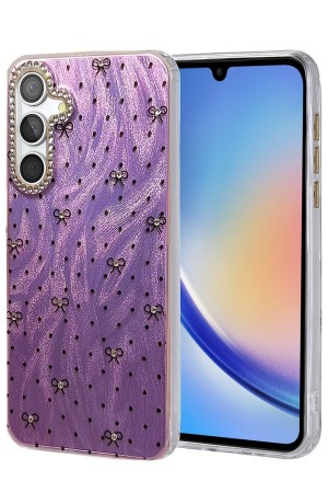 LRZ02 Samsung Galaxy A34 5G Kılıf Blade Aynalı Desenli Kapak - Desen 2&hellip;