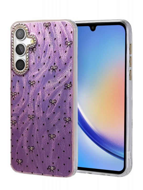 LRZ02 Samsung Galaxy A34 5G Kılıf Blade Aynalı Desenli Kapak - Desen 2&hellip;