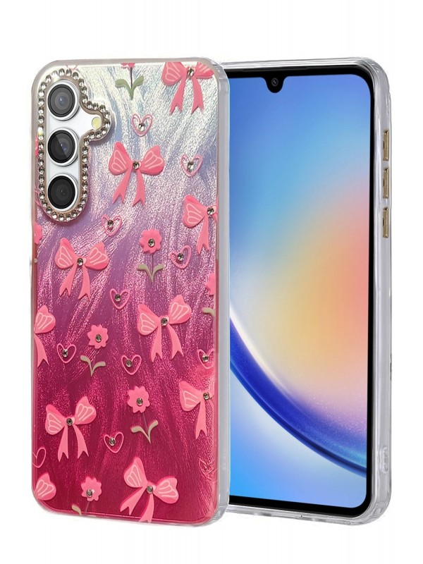 LRZ02 Samsung Galaxy A34 5G Kılıf Blade Aynalı Desenli Kapak - Desen 3&hellip;