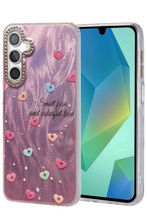 LRZ02 Samsung Galaxy A54 5G Kılıf Blade Aynalı Desenli Kapak - Desen 8&hellip;