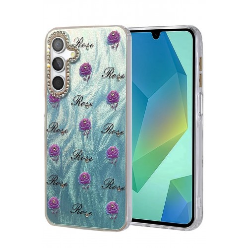 LRZ02 Samsung Galaxy A54 5G Kılıf Blade Aynalı Desenli Kapak - Desen 9