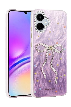 LRZ02 Samsung Galaxy A06 Kılıf Blade Aynalı Desenli Kapak - Desen 1&hellip;