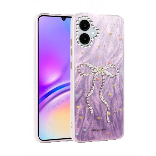LRZ02 Samsung Galaxy A06 Kılıf Blade Aynalı Desenli Kapak - Desen 1