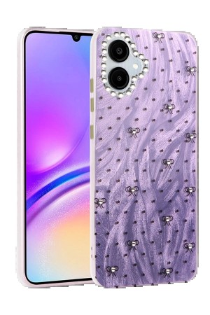 LRZ02 Samsung Galaxy A06 Kılıf Blade Aynalı Desenli Kapak - Desen 2&hellip;