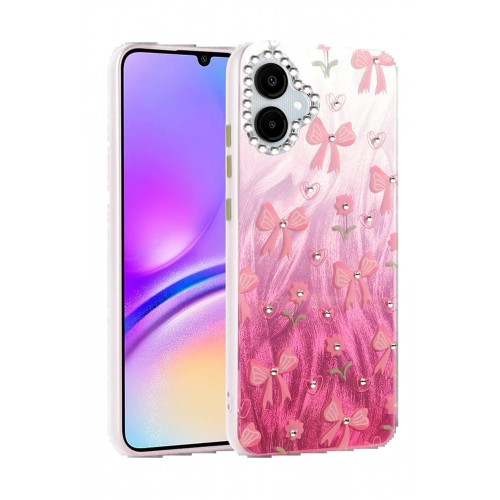 LRZ02 Samsung Galaxy A06 Kılıf Blade Aynalı Desenli Kapak - Desen 3