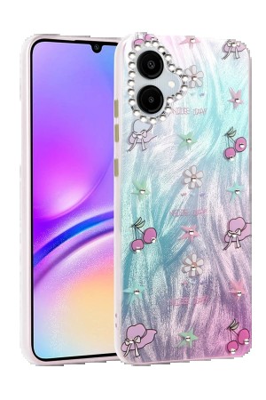 LRZ02 Samsung Galaxy A06 Kılıf Blade Aynalı Desenli Kapak - Desen 4&hellip;