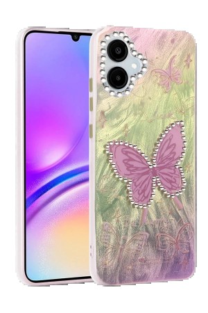 LRZ02 Samsung Galaxy A06 Kılıf Blade Aynalı Desenli Kapak - Desen 5&hellip;