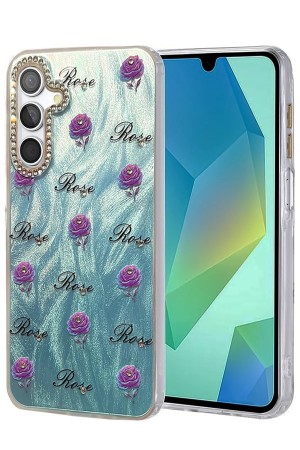 LRZ02 Samsung Galaxy A16 5G Kılıf Blade Aynalı Desenli Kapak - Desen 9&hellip;