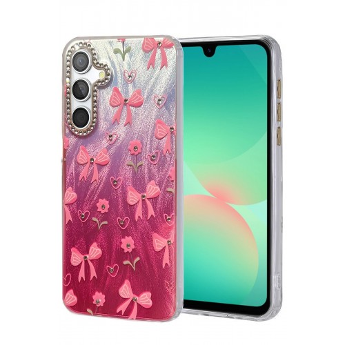 LRZ02 Samsung Galaxy A26 Kılıf Blade Aynalı Desenli Kapak - Desen 3