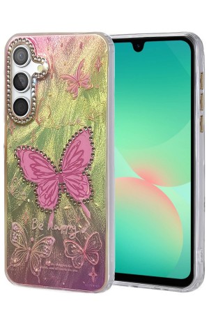 LRZ02 Samsung Galaxy A26 Kılıf Blade Aynalı Desenli Kapak - Desen 5&hellip;