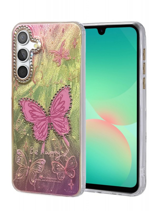 LRZ02 Samsung Galaxy A26 Kılıf Blade Aynalı Desenli Kapak - Desen 5&hellip;