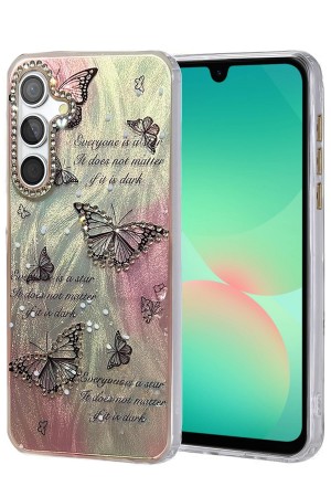 LRZ02 Samsung Galaxy A26 Kılıf Blade Aynalı Desenli Kapak - Desen 6&hellip;