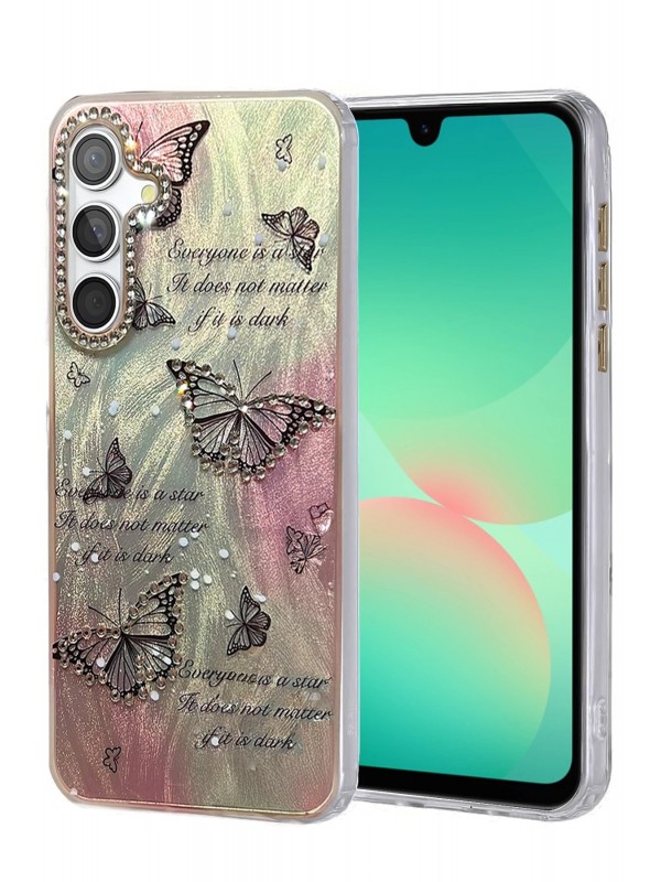 LRZ02 Samsung Galaxy A26 Kılıf Blade Aynalı Desenli Kapak - Desen 6&hellip;