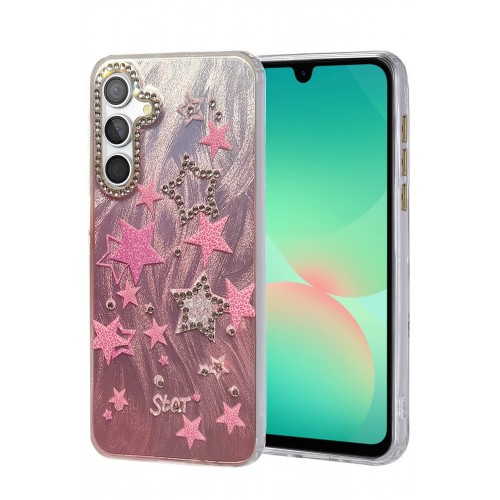 LRZ02 Samsung Galaxy A26 Kılıf Blade Aynalı Desenli Kapak - Desen 7