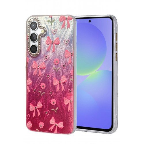 LRZ02 Samsung Galaxy A36 Kılıf Blade Aynalı Desenli Kapak - Desen 3