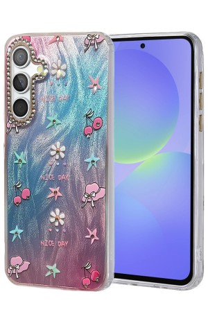 LRZ02 Samsung Galaxy A36 Kılıf Blade Aynalı Desenli Kapak - Desen 4&hellip;