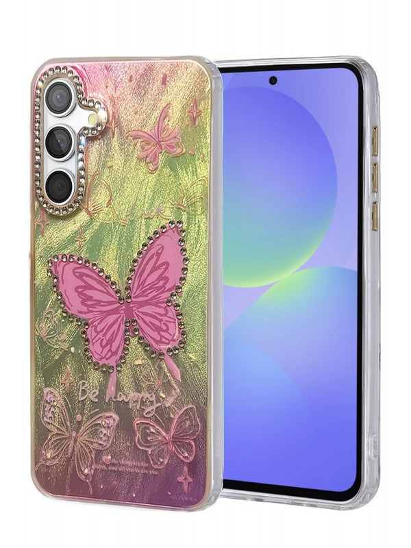 LRZ02 Samsung Galaxy A36 Kılıf Blade Aynalı Desenli Kapak - Desen 5&hellip;